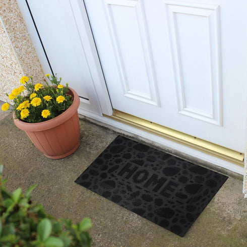 Elgon Scraper Door Mat - Black - 40x70cm